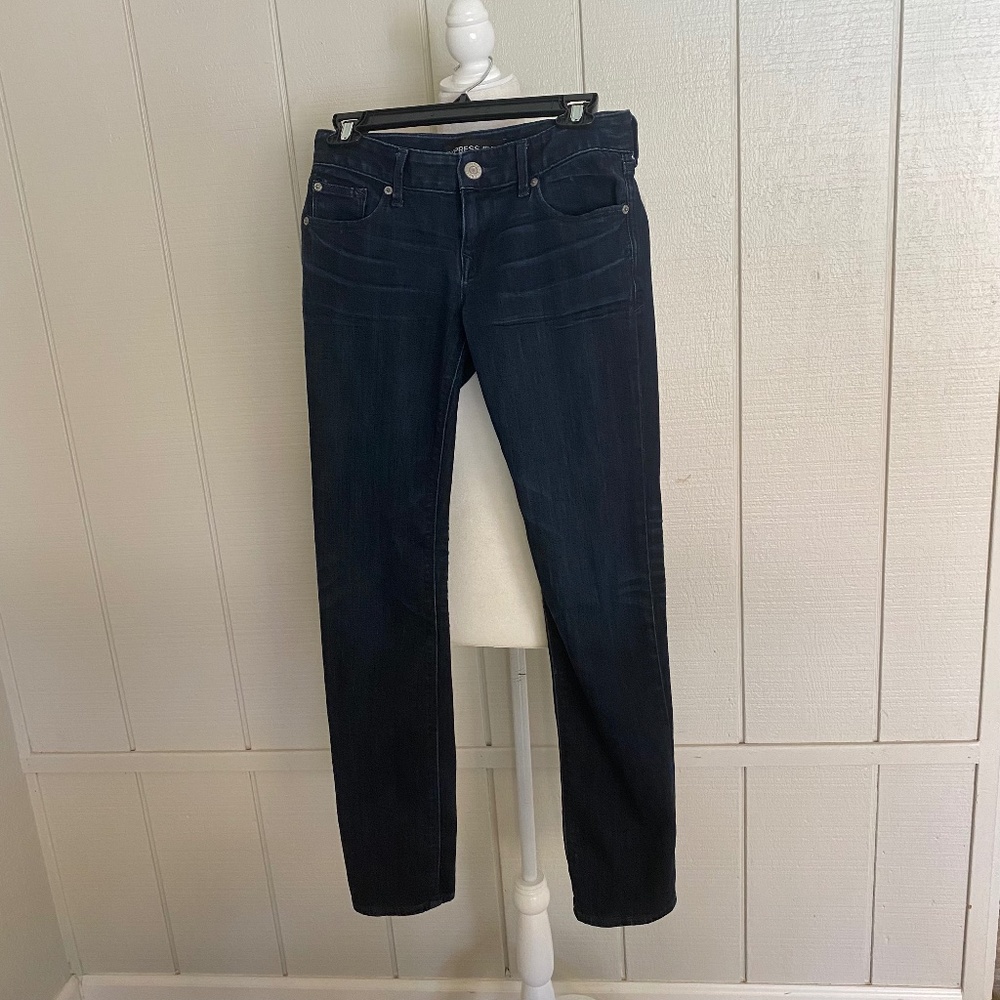 EXPRESS Stella Dark Wash Jeans